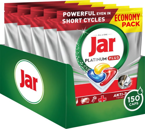 JAR Platinum Plus Lemon 150 ks - Tablety do umývačky - Hlavný obrázok
