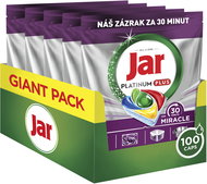 JAR Platinum Plus 30 Minute Miracle 100 pcs - Dishwasher Tablets