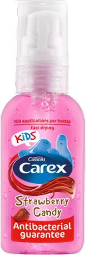 Carex Strawberry - 50 ml - Antibacterial Gel - Main image