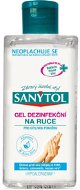 Kézfertőtlenítő gél SANYTOL Sensitive fertőtlenítő gél, 75 ml - Antibakteriální gel