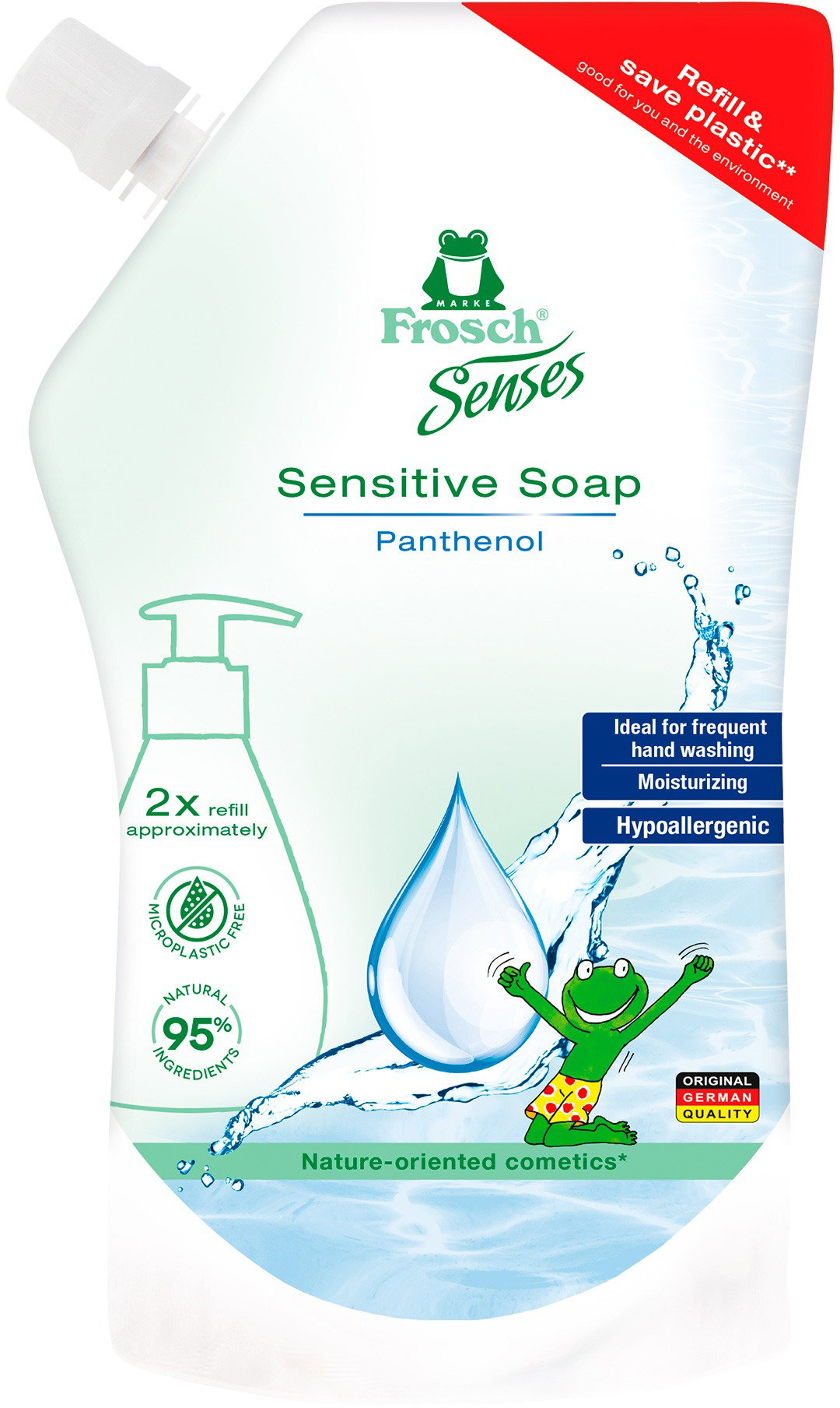 Frosch Sensitive folyékony szappan, 500 ml
