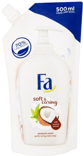 FA Soft & Caring Coconut Scent 500 ml - Liquid Soap - Main image