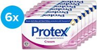 Bar Soap PROTEX Cream Soap with Natural Antibacterial Protection 6 × 90g - Tuhé mýdlo