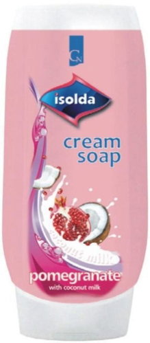 ISOLDA Creamy Soap Pomegranate with Coconut Milk 500ml - Liquid Soap - Main image