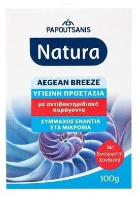 KNOSSOS Greek antibacterial soap Aegean breeze 100 g - Bar Soap - Main image