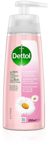 DETTOL Antibacterial hand gel with chamomile 200 ml - Antibacterial Gel - Main image