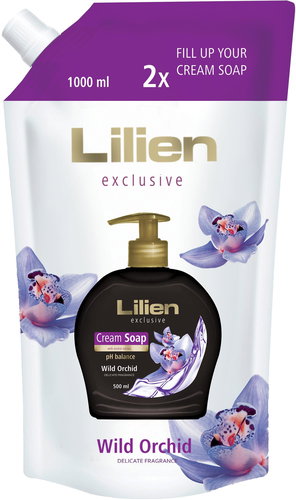 LILIEN Liquid Soap Bag Wild Orchid 1000ml - Liquid Soap - Main image