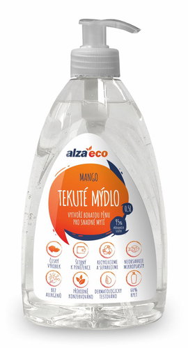 AlzaEco Liquid Soap Mango Orange 500ml - Liquid Soap - Main image