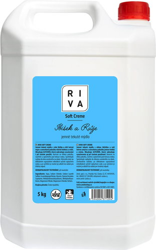 RIVA Soft White 5 l - Liquid Soap - Main image