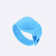 Blue wrist dispenser for hand disinfection - Disinfectant Dispenser