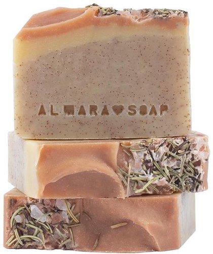 ALMARA SOAP Peeling Walnut 90 g - Tuhé mýdlo - Main image