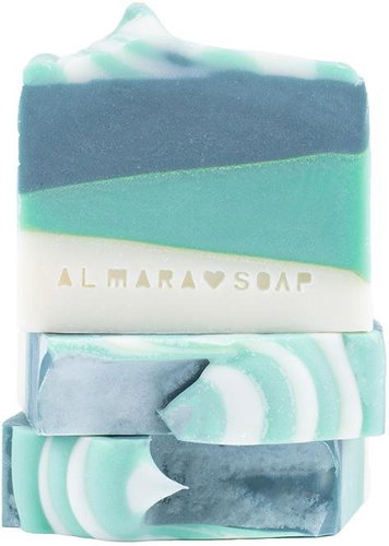 ALMARA SOAP Green Tea Cucumber 100 g - Tuhé mýdlo - Main image