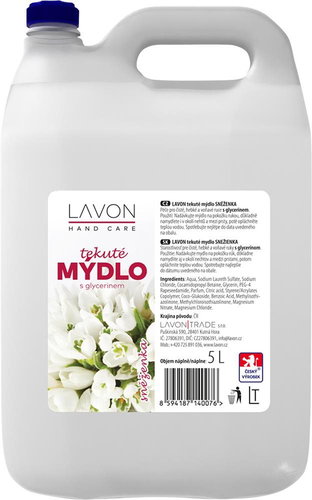 LAVON Liquid Soap Snowdrop (White) 5l - Liquid Soap - Main image