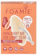 Tuhé mýdlo FOAMIE Shower Body Bar Oat to Be Smooth 80 g - Tuhé mýdlo