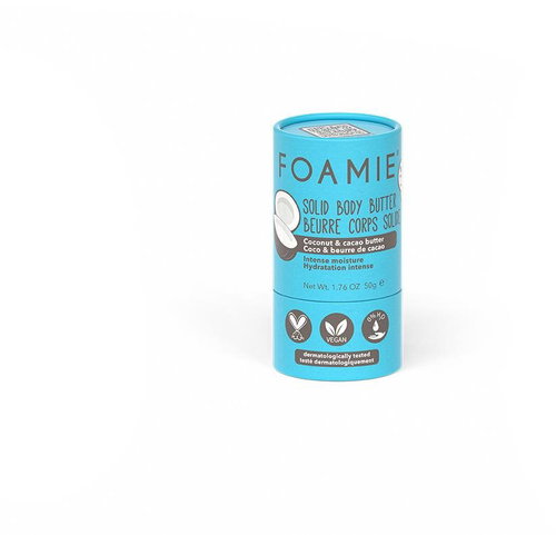 FOAMIE Solid Body Butter Shake Your Coconuts 50 g - Tuhé mýdlo - Main image
