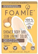 FOAMIE Shower Body Bar Kiss me Argan 80 g - Tuhé mydlo