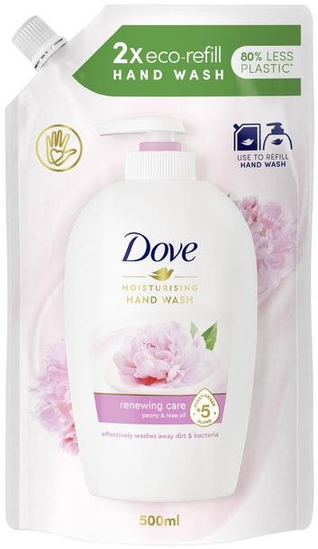 DOVE Folyékony szappan Bazsarózsa utántöltő 500 ml