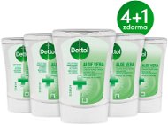 DETTOL csere utántöltő az érintésmentes Aloe Vera adagolóhoz 250 ml 4+1 - Folyékony szappan