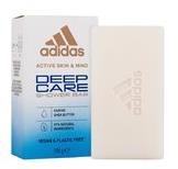 ADIDAS Deep Care Shower Bar 100 g - Tuhé mýdlo