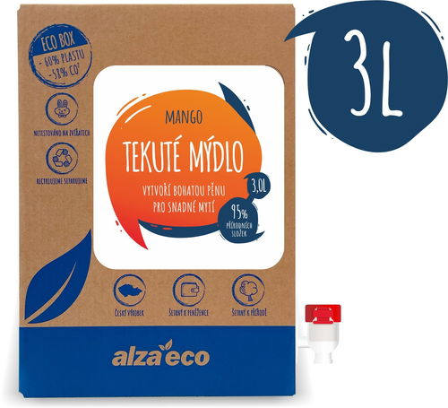 AlzaEco Mango folyékony szappan 3 l - Folyékony szappan - Fő fotó