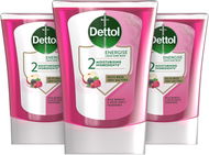 DETTOL Lesní ovoce náplň do bezdot. dávkovače 3× 250 ml  - Tekuté mýdlo