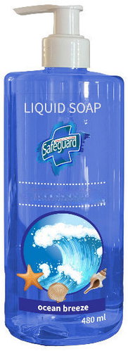 SAFEGUARDO Ocean Breeze 480 ml - Liquid Soap - Main image