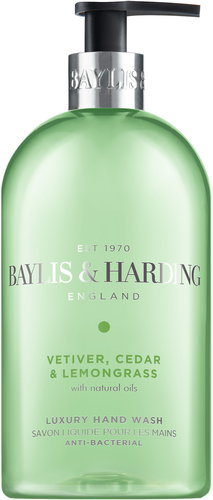 BAYLIS & HARDING Vetiver, Cedr & Lemongrass 500 ml - Folyékony szappan - Fő fotó