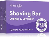 Friendly Soap Natural shaving soap orange and lavender - Bar Soap