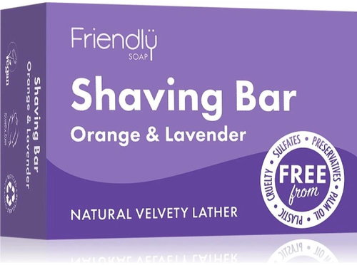 Friendly Soap Természetes borotvaszappan, narancs és levendula - Szappan - Fő fotó