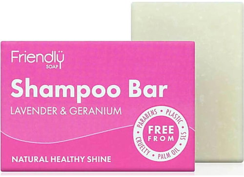 Friendly Soap Természetes szappan hajra, levendula és geránium - Szappan - Fő fotó