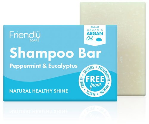 Friendly Soap Természetes samponszappan, menta és eukaliptusz - Szappan - Fő fotó