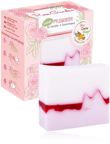 BADEFEE Rose Garden 100 g - Szappan - Fő fotó