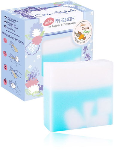 BADEFEE Cotton Splash 100 g - Szappan - Fő fotó