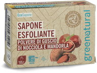 GREENATURAL Exfoliating almond and hazelnut 100 g - Bar Soap