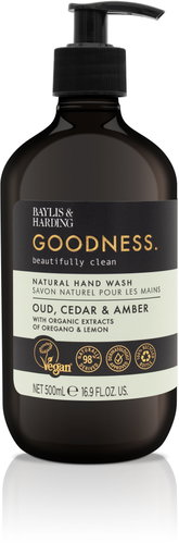 BAYLIS & HARDING Oud, Cedr a Ambra 500 ml - Liquid Soap - Main image