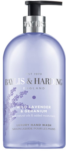 BAYLIS & HARDING Levandule & Geranium 500 ml - Liquid Soap - Main image