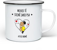 MyDoggie Plecháček - Miluji tě stejně jako psa - Hrnek
