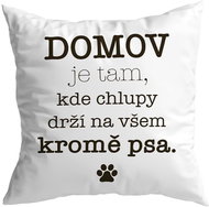 MyDoggie Polštář - Psí chlupy bílý - Polštář