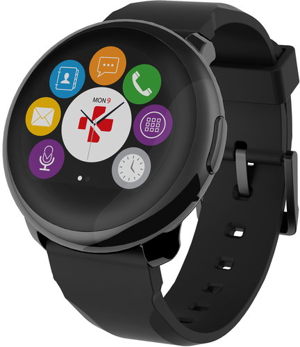 MyKronoz ZeRound Black - Smart Watch - Main image