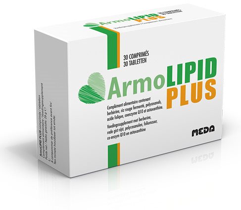 Armolipid Plus 30 tablets - Dietary Supplement - Main image