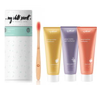 My White Secret Package Fruit paste + toothbrush - Dental Hygiene Set