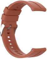 Brown Silicone Strap 22mm - Watch Strap