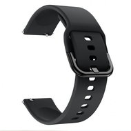 Black Silicone Strap 20mm - Watch Strap
