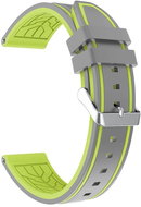 Grey Green Silicone Strap 22mm - Watch Strap