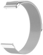 Silver Milanese Strap, Magnetic 22mm - Watch Strap