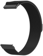 Black Milanese Magnetic Strap 22mm - Watch Strap