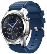 Silicone Strap Dark Blue 22mm - Watch Strap