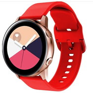 Red Silicone Strap 20mm - Watch Strap