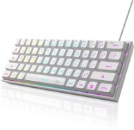 MageGee TS91-W Membrane Keyboard - US - Gaming-Tastatur