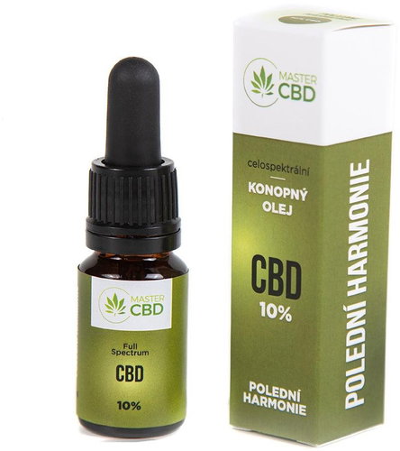 MasterCBD 10% CBD drops, 10 ml full spectrum - CBD - Main image